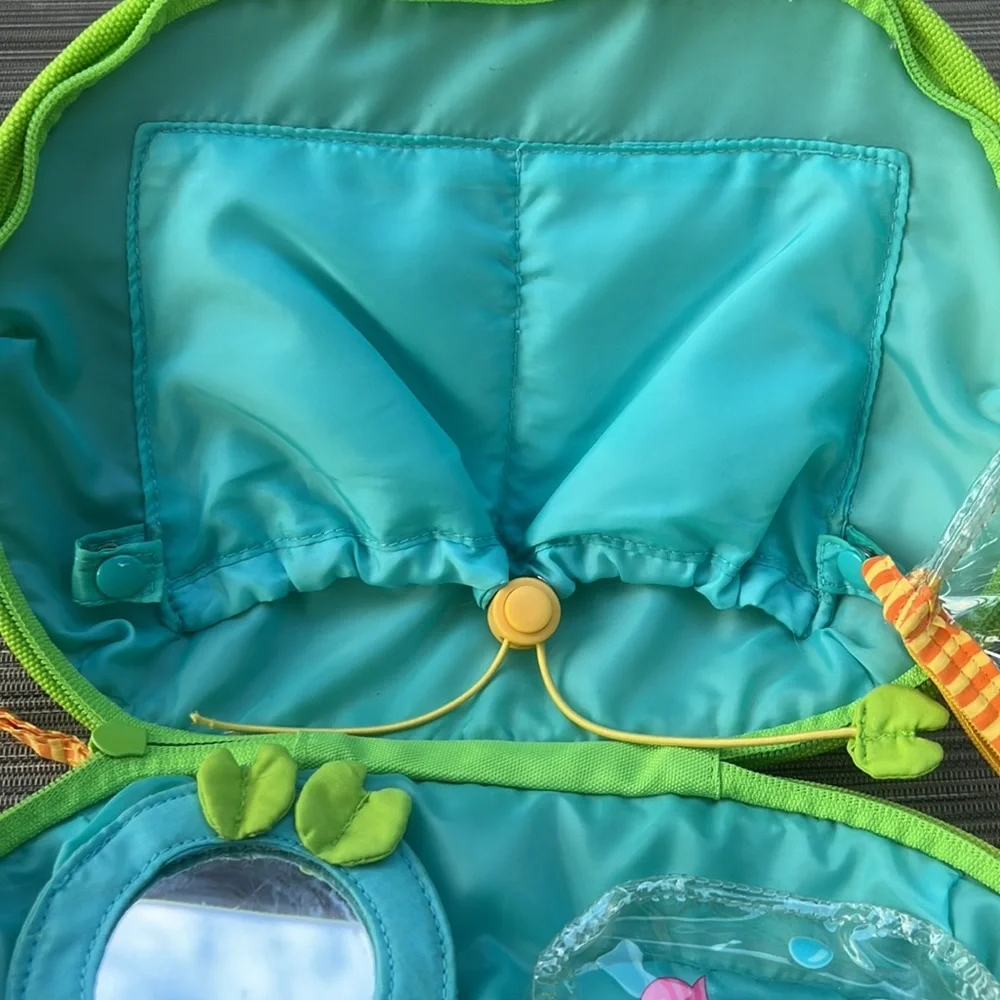Vintage Haba Girls Toiletries Bag Green Frog